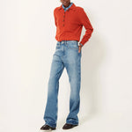 SESSUN Yanaka Polo Jumper in Vitamin