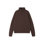 JUMPER 1234 Distressed Roll Collar Cashmere Jumper in Pluto