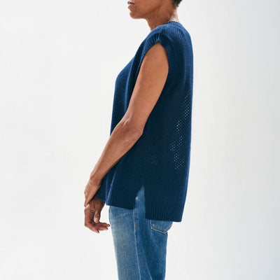 JUMPER 1234 Holey Tank in Navy