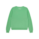 JUMPER 1234 Cashmere Naughty Crew in Green
