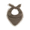 JUMPER 1234 Distressed Triangle Cashmere Scarf in Moose