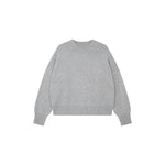JUMPER 1234 Crew Neck Merino Wool Jumper in Smoke