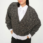 MOS MOSH MMZela Warm Knit Cardigan in Phantom