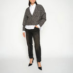 MOS MOSH MMZela Warm Knit Cardigan in Phantom