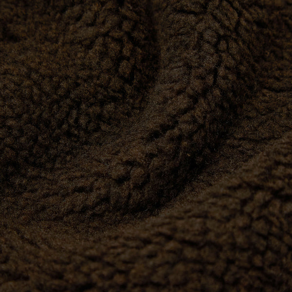 UNIVERSAL WORKS Zip Liner Jacket in Brown