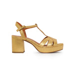 ESSKA Charlie Heels in Gold Neptune