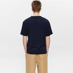 ANERKJENDT Akvillads Frotte T Shirt in Sky Captain