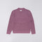 EDWIN Nix Round Neck Wool Sweater  in Grape Nectar
