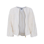 BLACK COLOUR BCCornelia Embroidery Cut Out Jacket in Cream