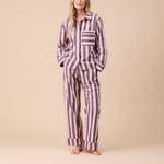 TBCO. Cotton Pyjamas in Pink/Purple Stripe