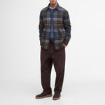 BARBOUR Chapter Overshirt in Midnight/Tartan