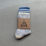 IVY ELLIS Mens Highland Coastline Socks in Sandside