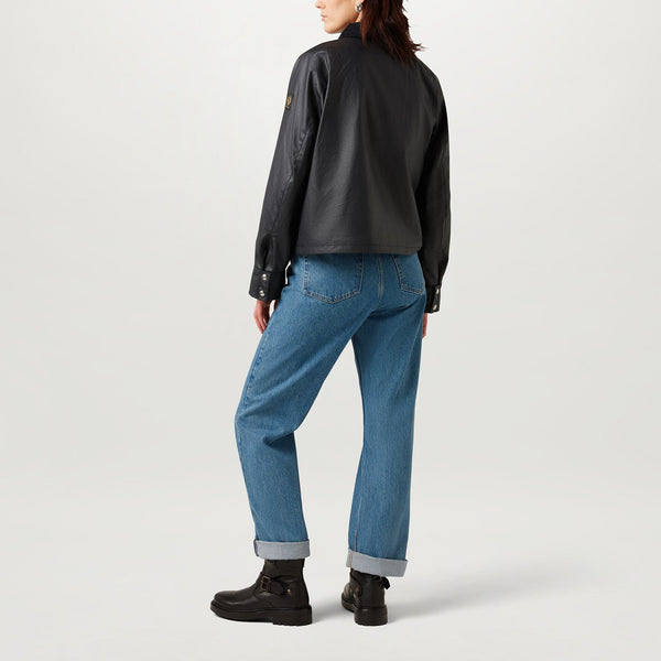 BELSTAFF Cyan Jacket in Black