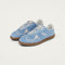 ALOHAS Tb.490 Rife Leather Sneakers in Cornflower Blue/Cream