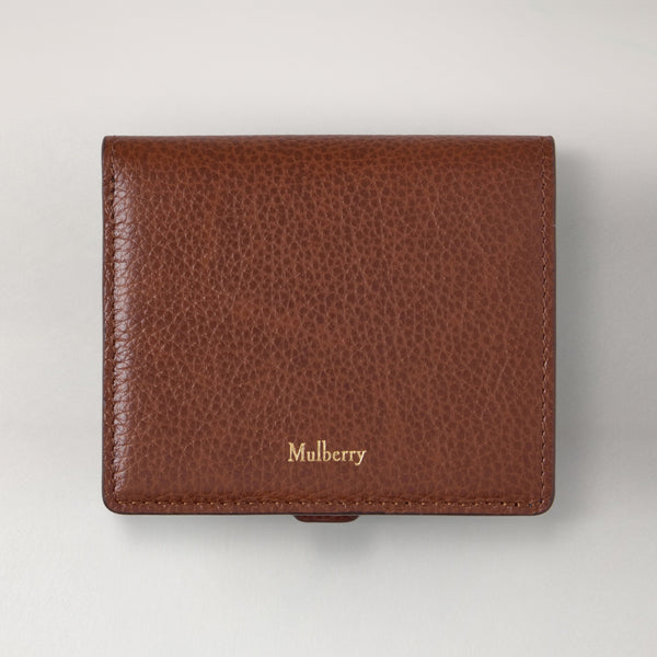MULBERRY Roxanne Wallet Two Tone Small Classic Grain in Oak