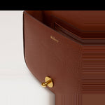 MULBERRY Small Darley Satchel Two Tone Small Classic Grain  in Oak