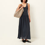 SESSUN Solao Dress in Smoke Green