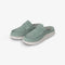 KICKBACK Frenchy Suede Mules in Moonstone Blue