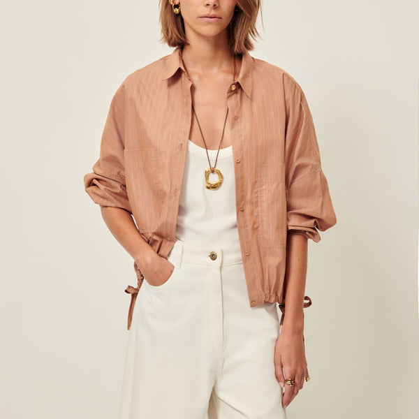 SESSUN Cazaba Shirt in Glaze