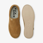 KICKBACK Don Juan Hairy Suede Shoes in Tan