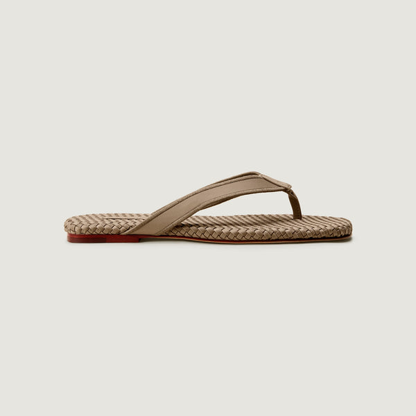 NAGHEDI Hydra Flip Flop in Cashmere