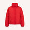 BY-BAR Joy Puffa Jacket in Poppy Red