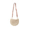 BLACK COLOUR BCCrochet Mini Bag in Cream