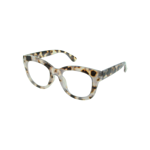 GOODLOOKERS Encore Reading Glasses in White Tortoiseshell