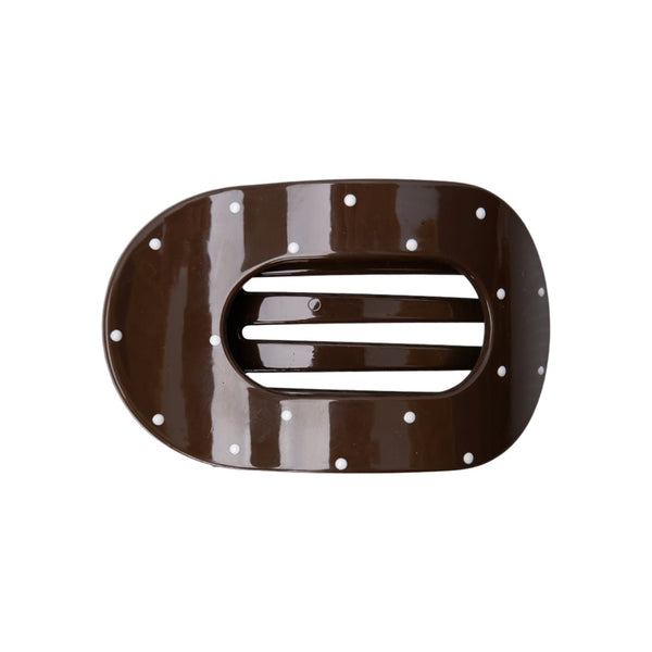 BLACK COLOUR BCMilla Glossy Hair Claw in Espresso