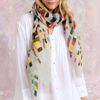 STORIATIPIC Albane Scarf in Grey