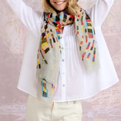 STORIATIPIC Albane Scarf in Grey