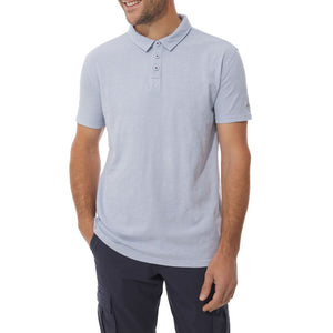 Alet S/S Polo Shirt in Pale Blue