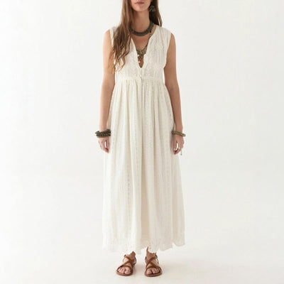 MAISON HOTEL Amandine Dress in Pearl