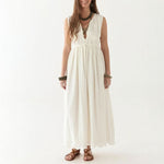 MAISON HOTEL Amandine Dress in Pearl