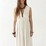 MAISON HOTEL Amandine Dress in Pearl
