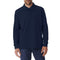 MOUSQUETON Arthur Long Sleeve Polo Shirt  in Navy