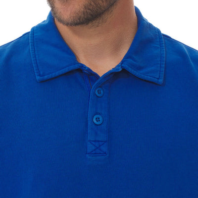 MOUSQUETON Awen S/S Polo Shirt in Nautic Blue