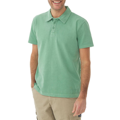 MOUSQUETON Awen S/S Polo Shirt in Opale