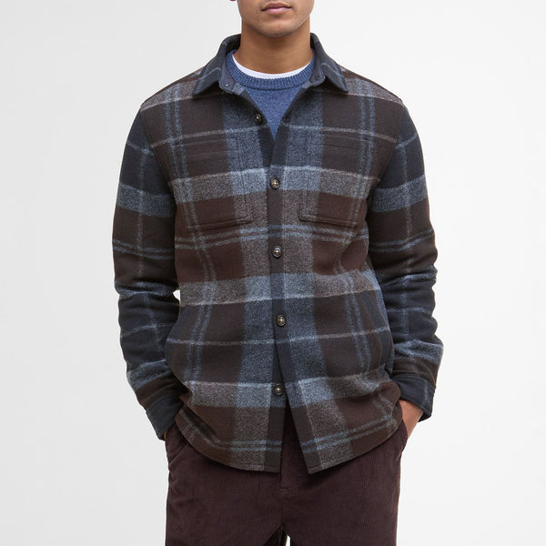 BARBOUR Chapter Overshirt in Midnight/Tartan