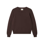 JUMPER 1234 Distressed Crew Neck Cashmere Jumper in Pluto