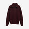 BARBOUR Riggbay Knitted Half Zip Jumper in Chestnut