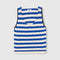 BEATRIZ FUREST Macaret Sleeveless Top in Ecru/Ink
