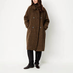 SESSUN Bleechecks Coat in Selvawood