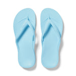 ARCHIES Arch Support Flip Flops in Sky Blue