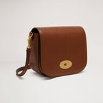 MULBERRY Small Darley Satchel Two Tone Small Classic Grain  in Oak