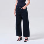 AGOLDE Low Curve Jean Crop  in Crushed