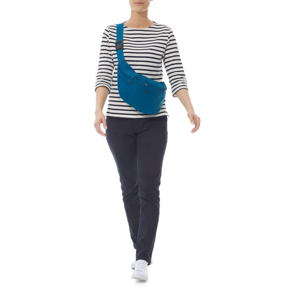 MOUSQUETON Bannalec Zipped Fanny Pack in Abysse