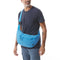 MOUSQUETON Bannalec Canvas Sling Bag in Sky Blue
