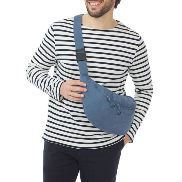 MOUSQUETON Bannalec Printed Zipped Fanny Pack in Chardon