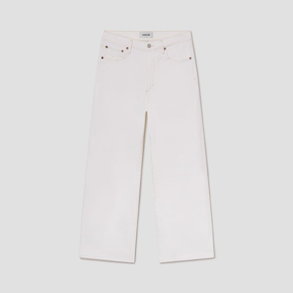 AGOLDE Harper Crop Jeans in White Wash